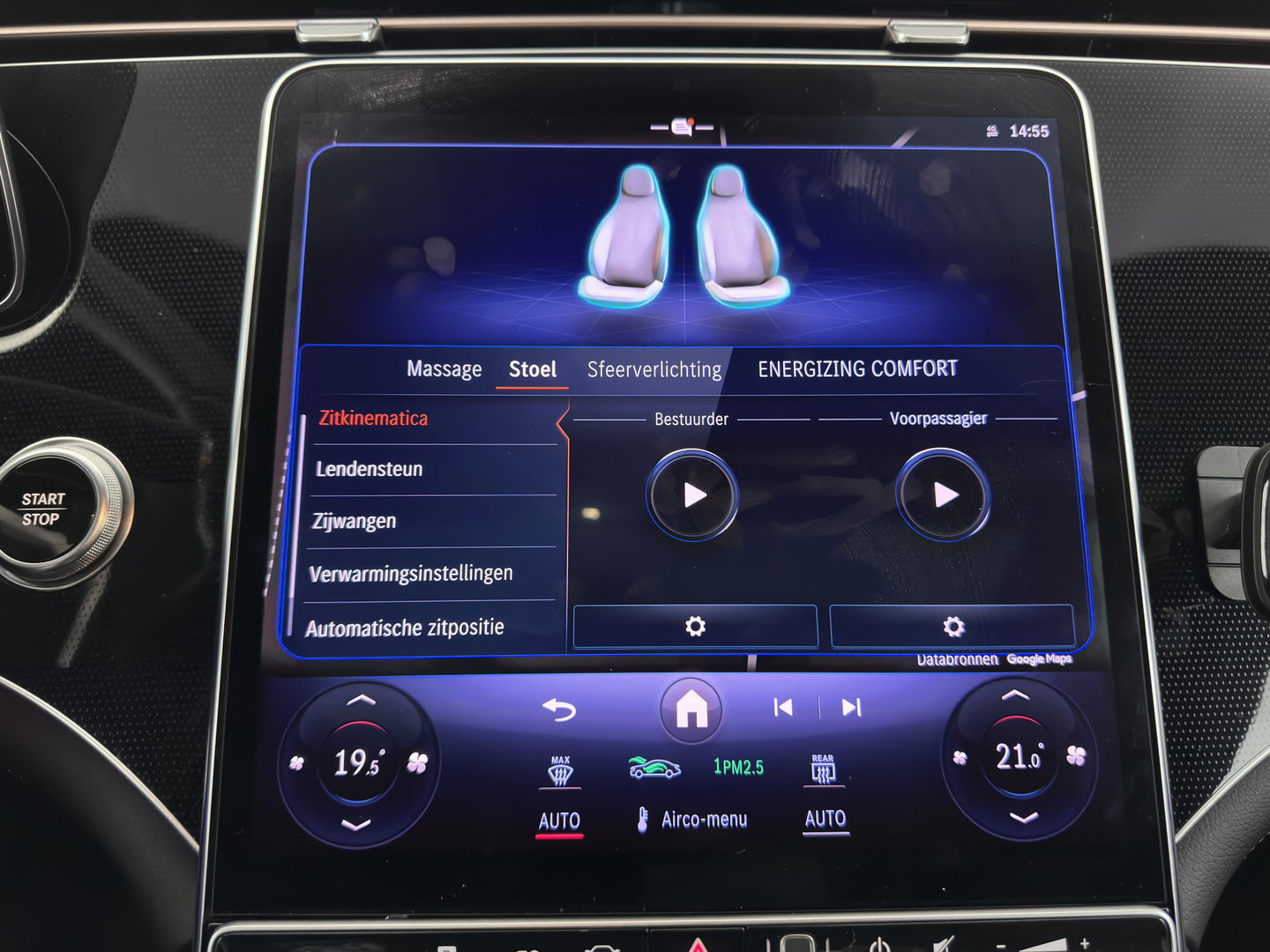 Mercedes-Benz EQS 450+ Luxury Line 108 kWh (3-Fase-22kW) (INCL-BTW) Aut. *PANO | HEAD-UP | LEATHER | FULL-LED | BURMESTER | MEMORY-PACK | ADAPTIVE-CRUISE | BLIND-SPOT | TOP-VIEW | HEATED-COMFORTSEATS | DIGI-COCKPIT | AMBIENT-LIGHT | 20''ALU*