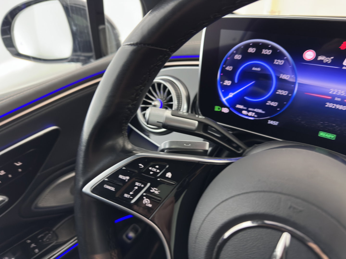 Mercedes-Benz EQS 450+ Luxury Line 108 kWh (3-Fase-22kW) (INCL-BTW) Aut. *PANO | HEAD-UP | LEATHER | FULL-LED | BURMESTER | MEMORY-PACK | ADAPTIVE-CRUISE | BLIND-SPOT | TOP-VIEW | HEATED-COMFORTSEATS | DIGI-COCKPIT | AMBIENT-LIGHT | 20''ALU*
