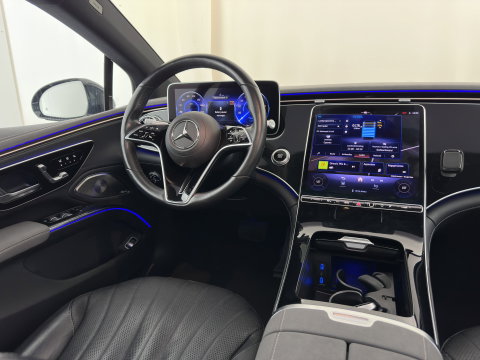 Mercedes-Benz EQS 450+ Luxury Line 108 kWh (3-Fase-22kW) (INCL-BTW) Aut. *PANO | HEAD-UP | LEATHER | FULL-LED | BURMESTER | MEMORY-PACK | ADAPTIVE-CRUISE | BLIND-SPOT | TOP-VIEW | HEATED-COMFORTSEATS | DIGI-COCKPIT | AMBIENT-LIGHT | 20''ALU*