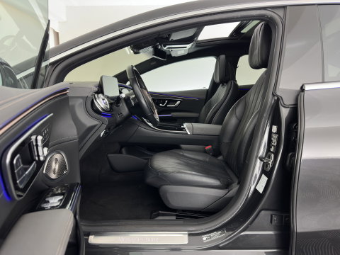 Mercedes-Benz EQS 450+ Luxury Line 108 kWh (3-Fase-22kW) (INCL-BTW) Aut. *PANO | HEAD-UP | LEATHER | FULL-LED | BURMESTER | MEMORY-PACK | ADAPTIVE-CRUISE | BLIND-SPOT | TOP-VIEW | HEATED-COMFORTSEATS | DIGI-COCKPIT | AMBIENT-LIGHT | 20''ALU*