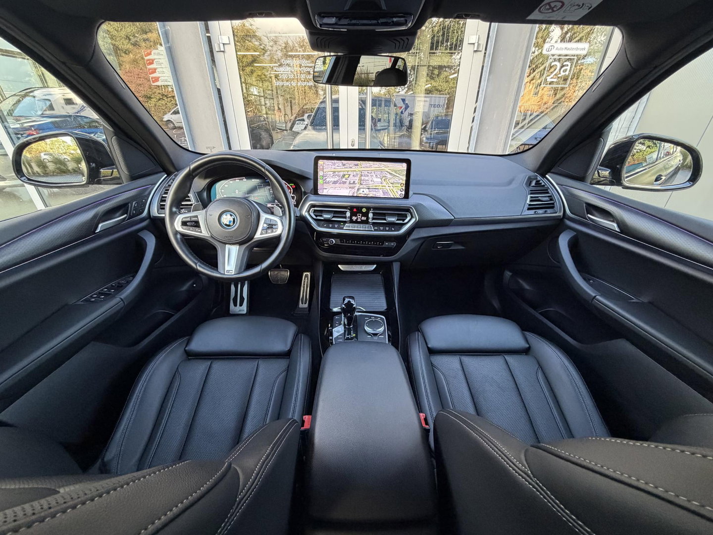 BMW X3 xDrive30e High Ex M-Sport LCI|Leer|Memory|Cam|Uniek: Individual Frozen Deep Grey|
