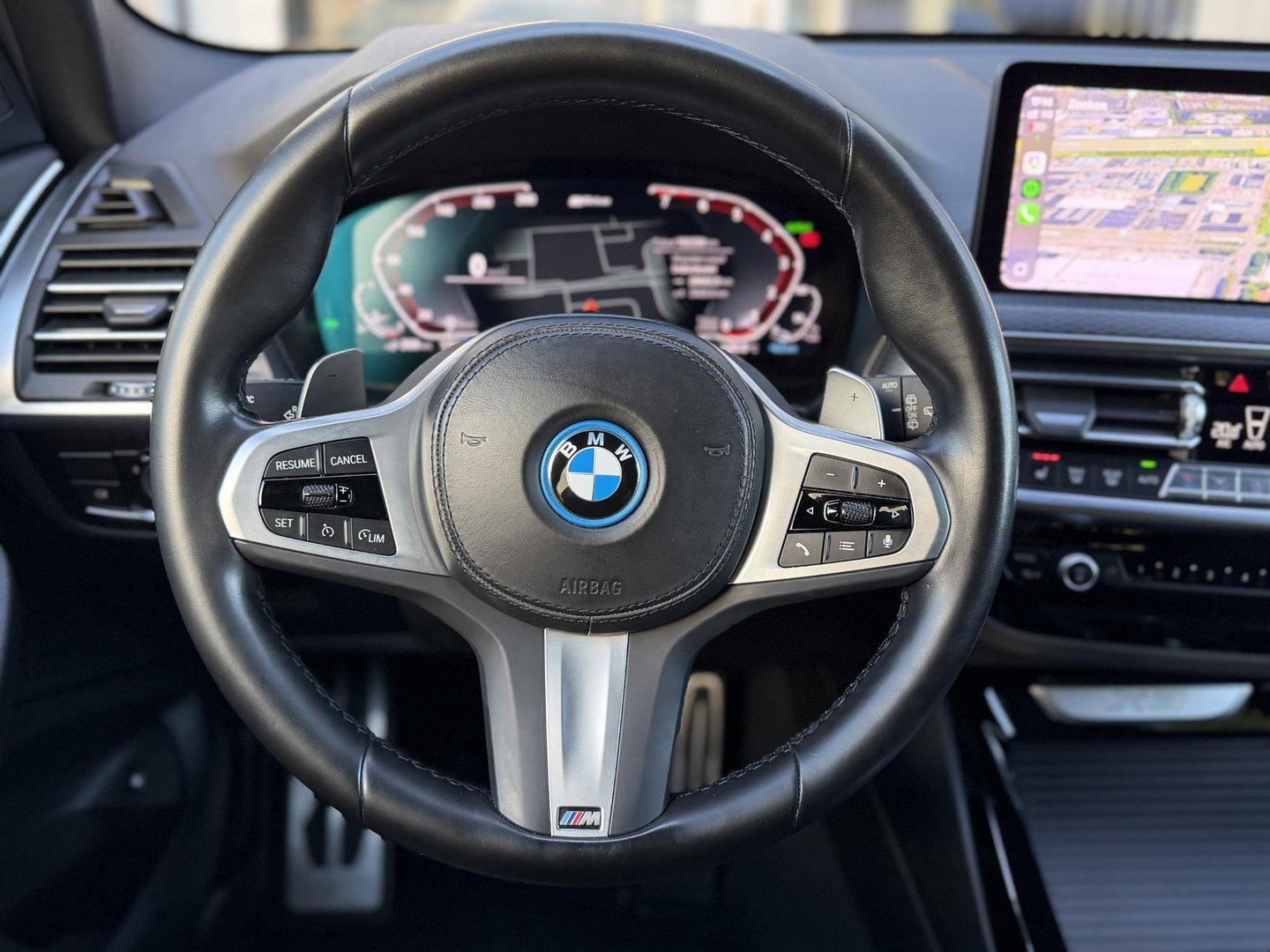BMW X3 xDrive30e High Ex M-Sport LCI|Leer|Memory|Cam|Uniek: Individual Frozen Deep Grey|