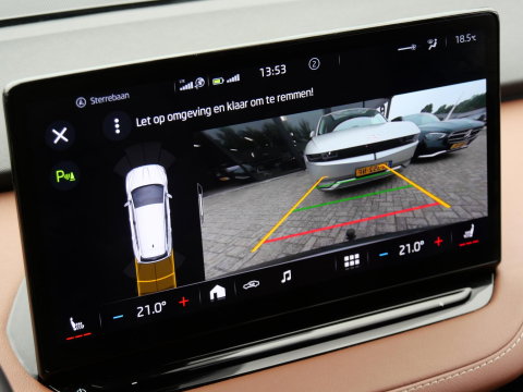 Škoda Enyaq iV 80/ WARMTEPOMP/ LEER/ ADAPTIVE/ TREKHAAK/ HEAD-UP/ SIDE ASSIST/ SOH 95%