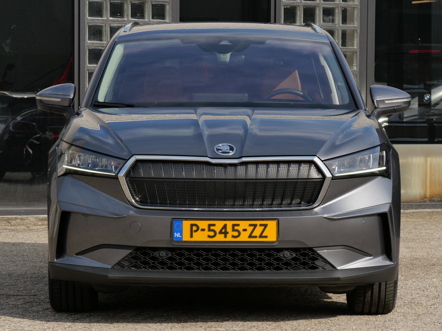 Škoda Enyaq iV 80/ WARMTEPOMP/ LEER/ ADAPTIVE/ TREKHAAK/ HEAD-UP/ SIDE ASSIST/ SOH 95%