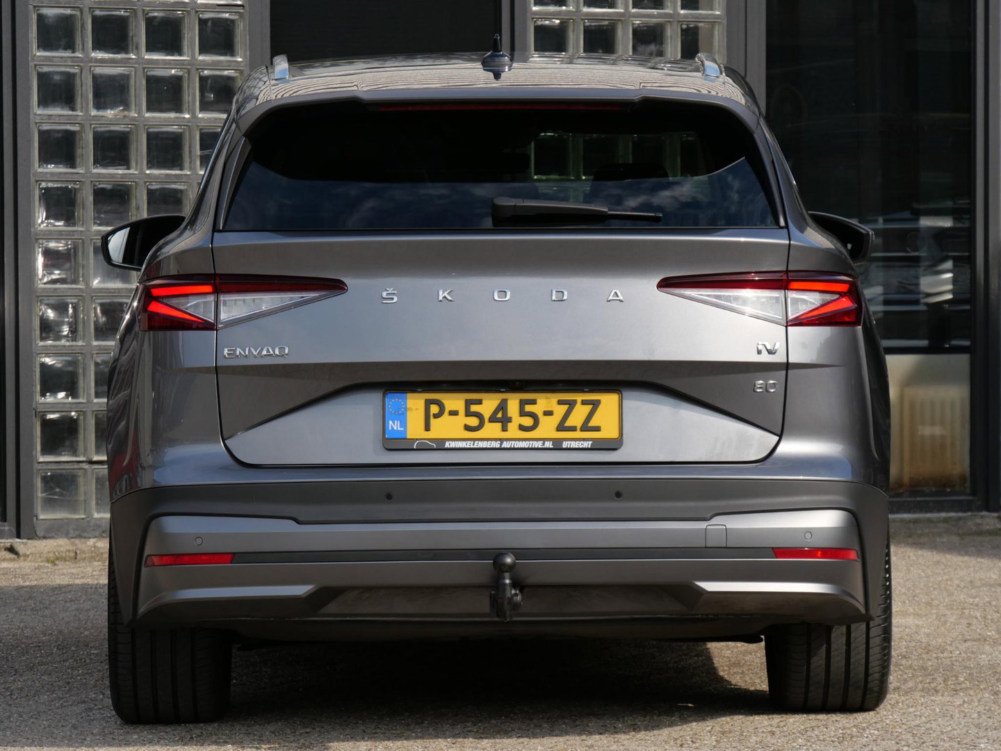 Škoda Enyaq iV 80/ WARMTEPOMP/ LEER/ ADAPTIVE/ TREKHAAK/ HEAD-UP/ SIDE ASSIST/ SOH 95%