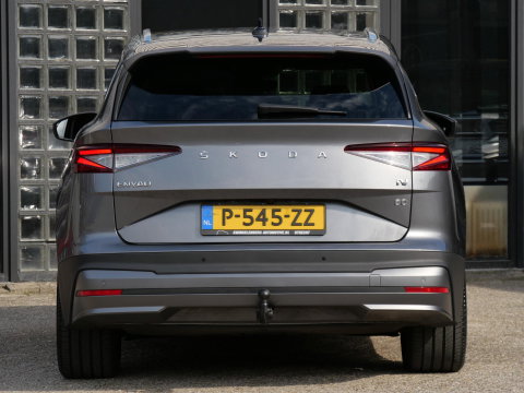 Škoda Enyaq iV 80/ WARMTEPOMP/ LEER/ ADAPTIVE/ TREKHAAK/ HEAD-UP/ SIDE ASSIST/ SOH 95%