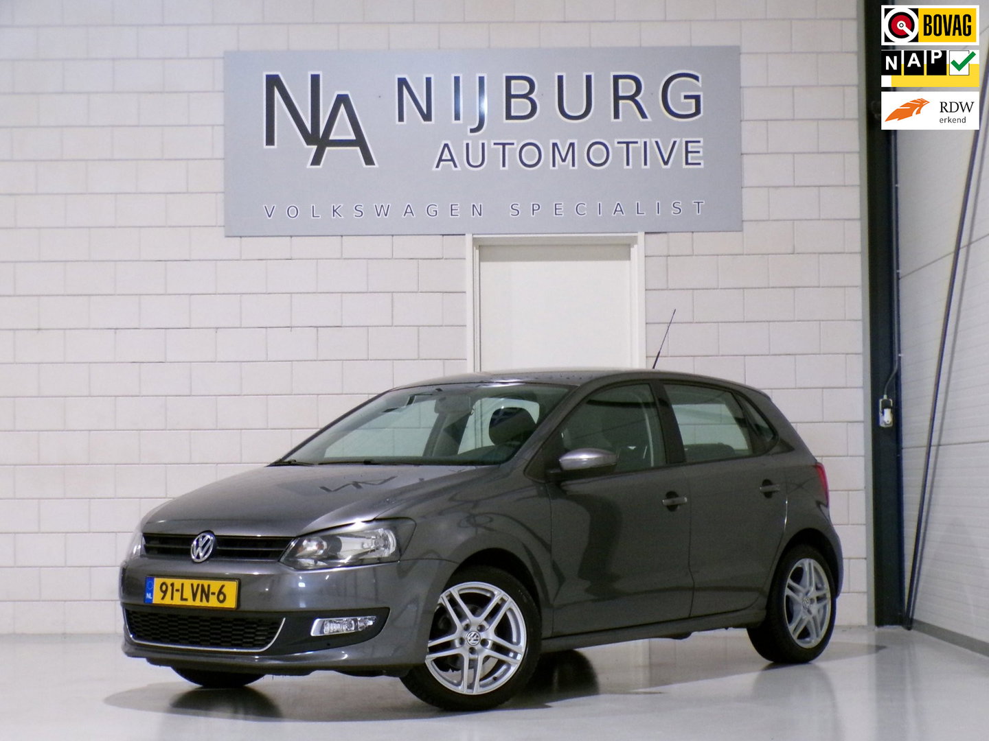 Volkswagen Polo 1.2-12V "Origineel NL!" Apple-carplay "Nieuwe ketting" 1e eigenaar! Android-Auto Airco Bluetooth 16"Velgen 4Season