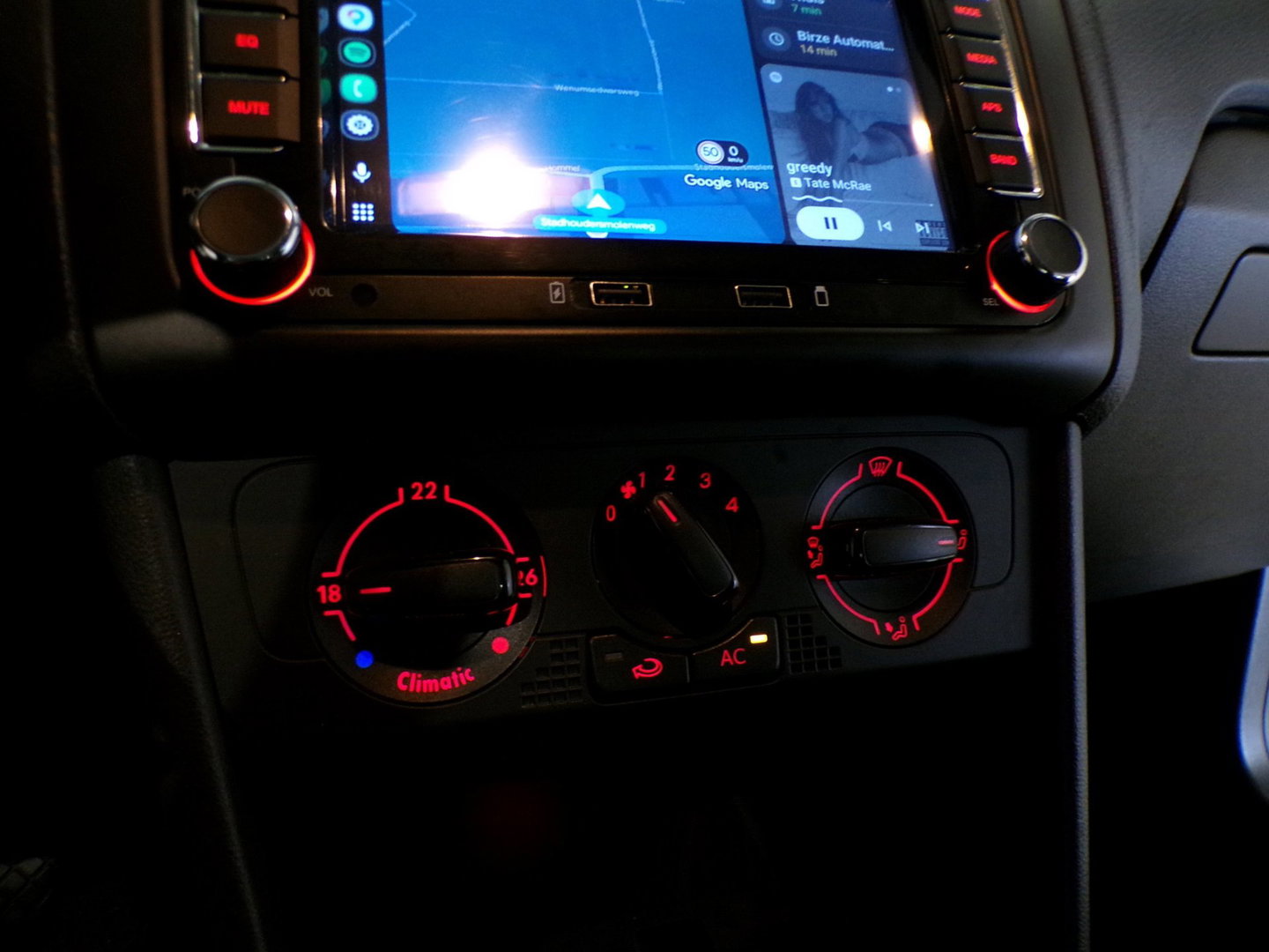Volkswagen Polo 1.2-12V "Origineel NL!" Apple-carplay "Nieuwe ketting" 1e eigenaar! Android-Auto Airco Bluetooth 16"Velgen 4Season