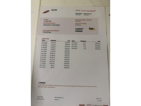 Peugeot Partner 120 1.6 BlueHDi 75 L1 Koel vries - 20 gr