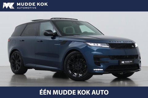 Land Rover Range Rover Sport P460e Dynamic HSE | SV Petrolix Blue | 23 Inch | Meridian Surround | ClearSight | Koelbox | Panoramadak | Trekhaak