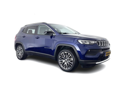 Jeep Compass 4xe 190 Plug-in Hybrid Electric Limited Lease Ed. (INCL-BTW) *LEATHER-FABRIC | FULL-LED | ADAPTIVE-CRUISE | CAMERA | CARPLAY | BLIND-SPOT | KEYLESS | DAB+ | DIGI-COCKPIT | PRIVACY-GLASS | COMFORT-SEATS | 19''ALU | TOWBAR*