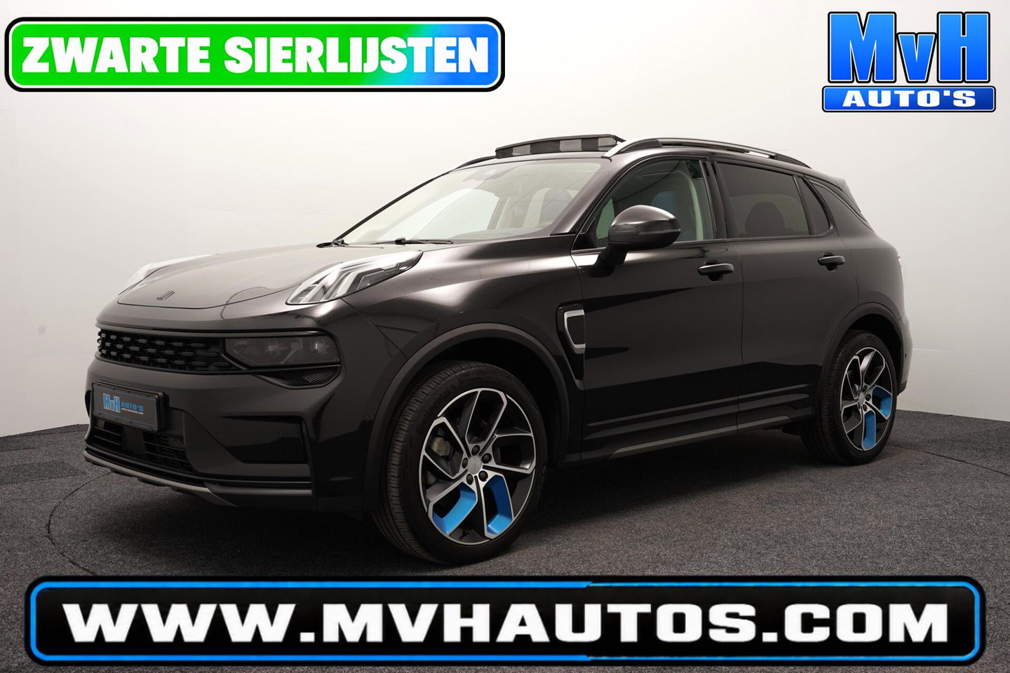 Lynk & Co 01 1.5 PHEV|ZWARTE.HEMEL|BLACK EDITION|360ºCAM