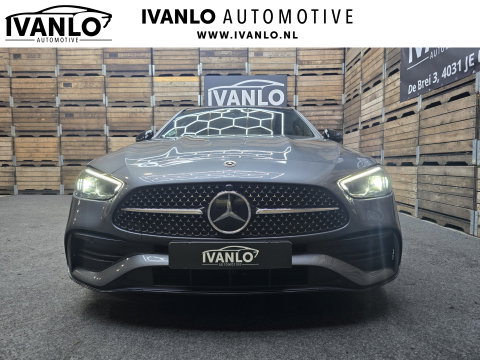 Mercedes-Benz C-Klasse 300 e AMG Line PHEV Leder LED Camera Sfeer Navi Trekhaak LM