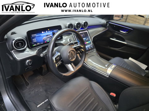 Mercedes-Benz C-Klasse 300 e AMG Line PHEV Leder LED Camera Sfeer Navi Trekhaak LM