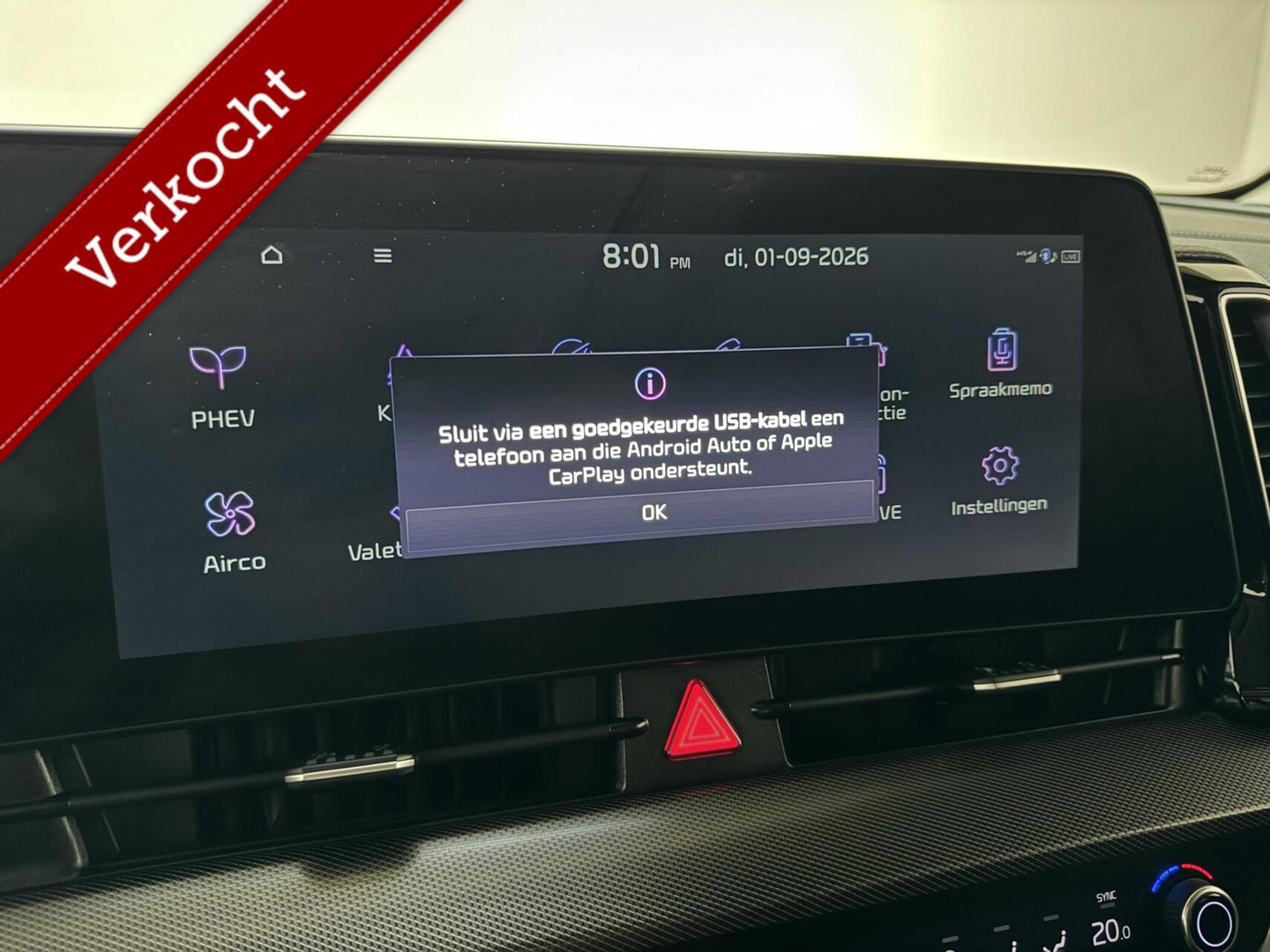 Kia Sportage 1.6 T-GDi Plug-in Hybrid AWD Pano 360° Carplay Trekh. ACC