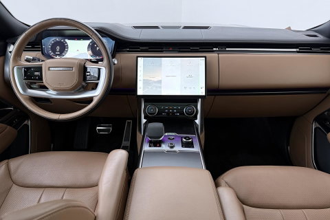 Land Rover Range Rover 3.0 P400 HSE | Meridian 3D Surround | ClearSight | Panoramadak | 360° Camera | Trekhaak | Head-Up | Stoelventilatie V+A | 22 Inch
