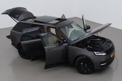 Land Rover Range Rover 3.0 P400 HSE | Meridian 3D Surround | ClearSight | Panoramadak | 360° Camera | Trekhaak | Head-Up | Stoelventilatie V+A | 22 Inch