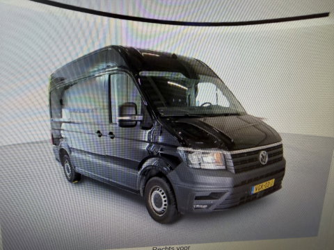 Volkswagen Crafter 35 2.0 TDI 140pk automaat L3H3 ( L2H2 ) Comfortline / euro 6 / bpm vrij / lease vanaf € 407 / vaste prijs rijklaar € 24.950 ex btw / dubbele schuifdeur / airco / cruise / camera !