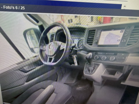 Volkswagen Crafter 35 2.0 TDI 140pk automaat L3H3 ( L2H2 ) Comfortline / euro 6 / bpm vrij / lease vanaf € 407 / vaste prijs rijklaar € 24.950 ex btw / dubbele schuifdeur / airco / cruise / camera !
