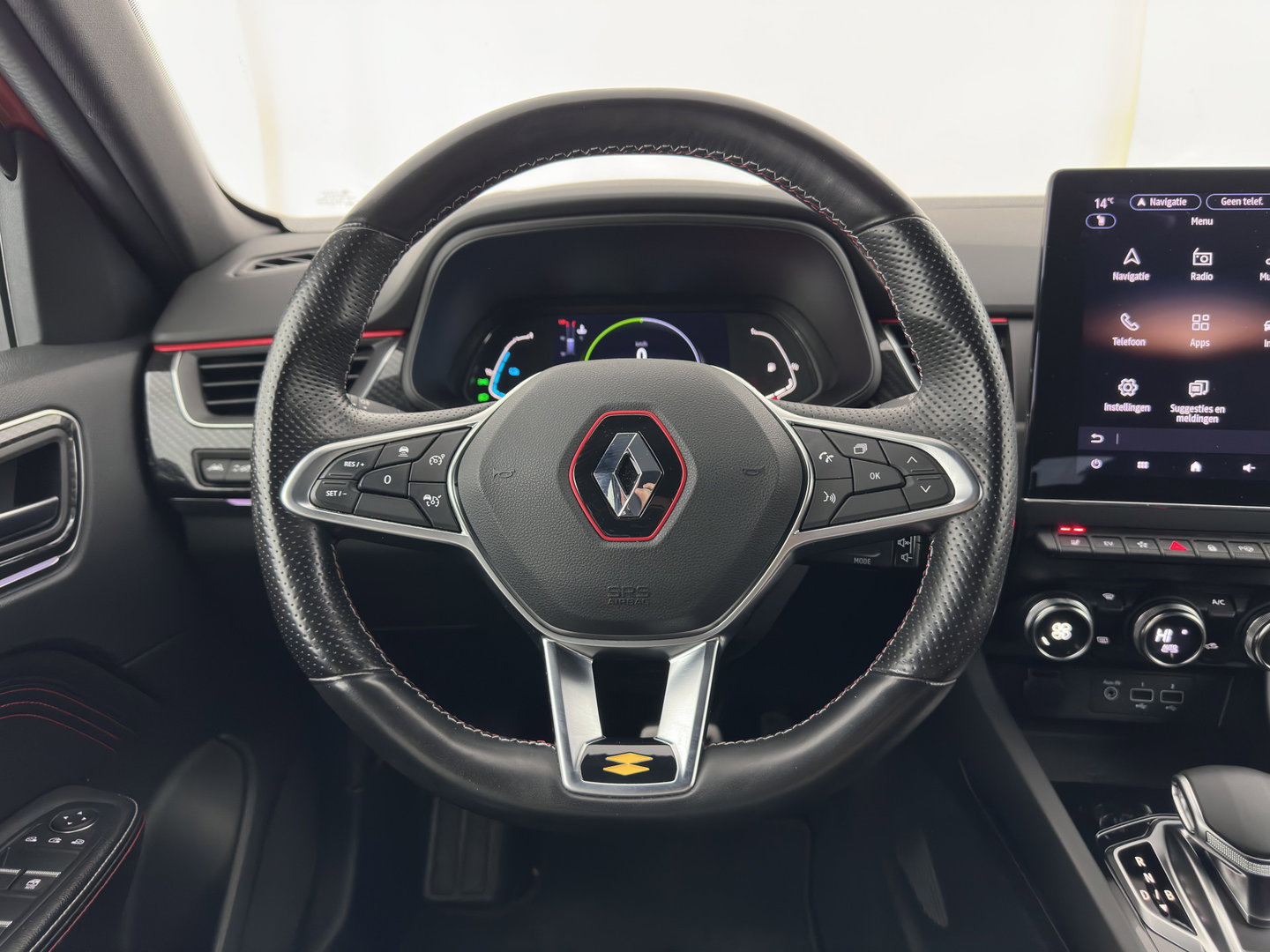 Renault Arkana 1.6 E-Tech Hybrid 145 R.S. Line (INCL-BTW) Aut. *LEATHER | FULL-LED | BLINDSPOT | CAMERA | BOSE-AUDIO | HEATED-SPORTSEATS | KEYLESS | AMBIENTLIGHT | DIGI-COCKPIT | PRIVACY-GLASS | NAVI-FULLMAP | ECC | ADAPTIVE-CRUISE | 18"A