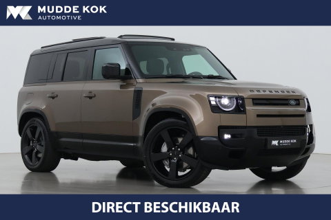 Land Rover Defender 110 P300e X-Dynamic HSE | 6-Persoons | Meridian Surround | ClearSight | Head-Up | Massage+Ventilatie | 22 Inch