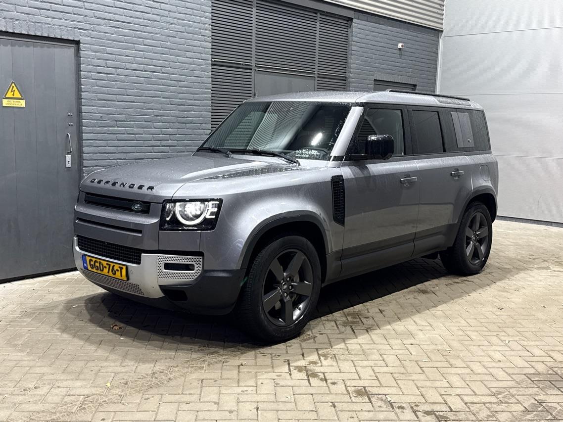 Land Rover Defender 110 P400e X-Dynamic SE | Luchtvering | Panoramadak | 360° Camera | Stoelventilatie | Meridian | Stoel+Stuurverwarming | Keyless