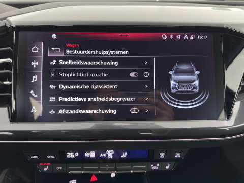 Audi Q4 e-tron 40 S edition 77 kWh (3-Fase-11kW) (INCL.BTW) *HEAT-PUMP | LEATHER-FABRIC | MATRIX-LED | ADAPTIVE-CRUISE | CAMERA | DIGI-COCKPIT | KEYLESS | AMBIENT-LIGHT | AUDI-SOUND | NAVI-FULLMAP | PRIVACY-GLASS | ECC | PDC | 20''ALU*