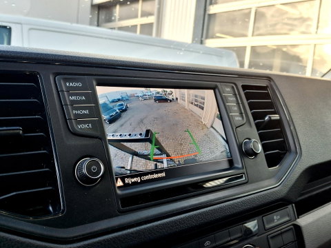 Volkswagen Crafter 35 2.0 TDI L5H3 177PK AUTOMAAT MARGE | ADAPTIVE CRUISE | LUCHTVERING | ZWART | VOORRUITVERWARMING | IMPERIAL