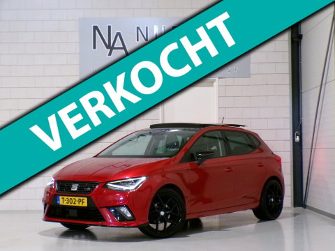 SEAT Ibiza 1.0 TSI FR Business Intense Apple-Carplay Full-LED Panoramadak Parkeersensoren 18"Velgen Beats-audio Drive-mode
