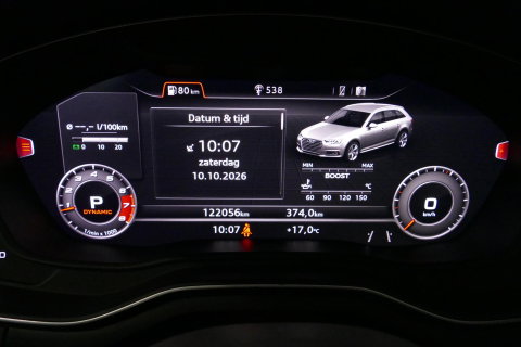 Audi RS4 A4 Avant 2.9 TFSI quattro / RS-Sportuitlaat / Panoramdak / Elektr. verstelbare voorstoelen (links met memory) / HUD / B&O / RS Comfort Pack / Dynamica Pack / Audi Exclusive interieur / Massage stoelen / Matrix LED / Rondomzichtcamera / Apple Carplay - And