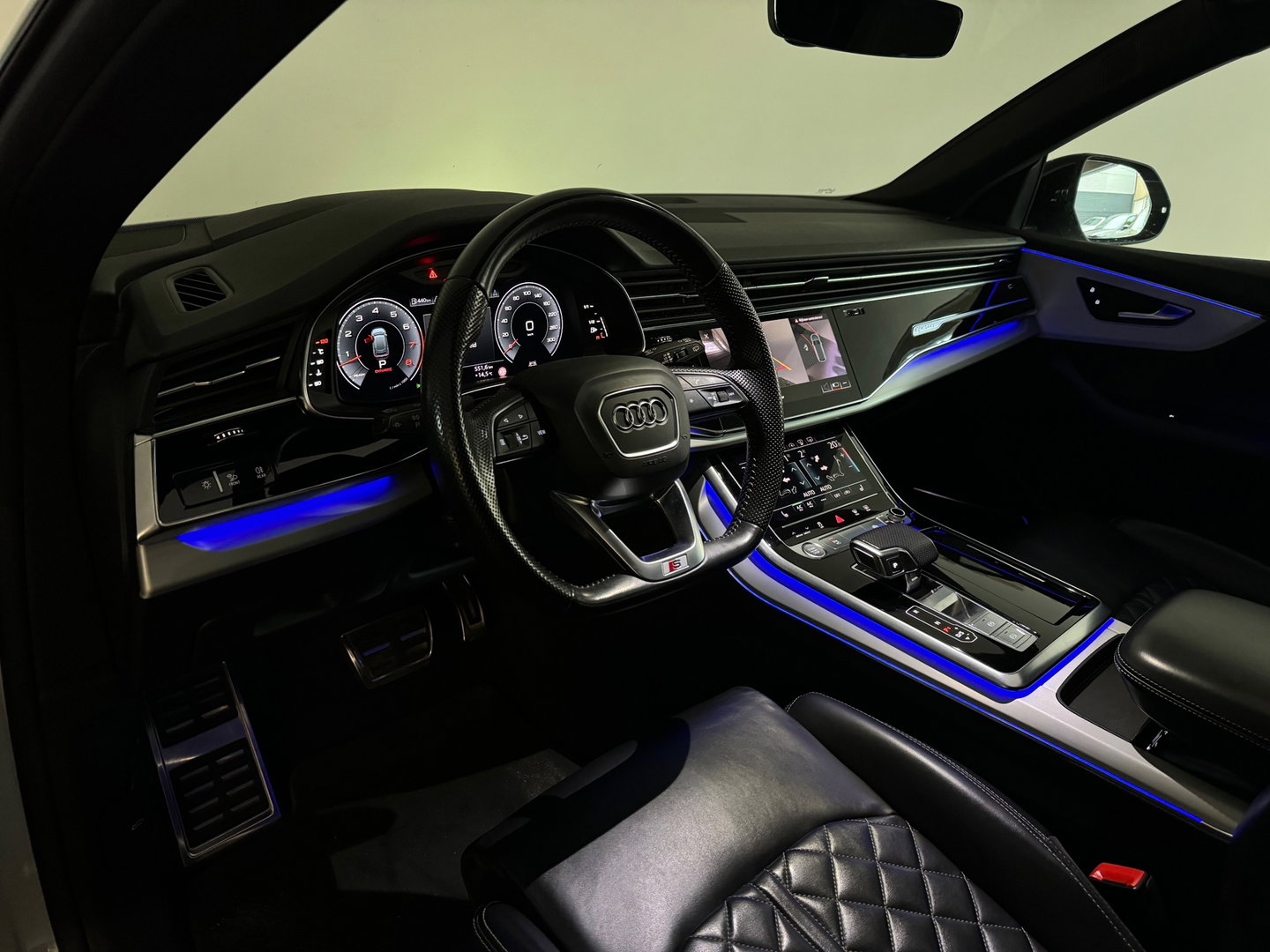 Audi Q8 55 TFSI quattro S Line Pano|BTW|B&O|RS Seats|360c|Blindspot
