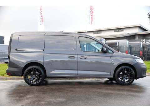 Volkswagen Caddy Cargo Maxi 2.0 TDI Exclusive Virtual, Adaptieve Cruise, Carplay, Stoelverwarming, 122pk, LED, 2 x Schuifdeur, NAVI, Sensoren, Automaat, Uniek!