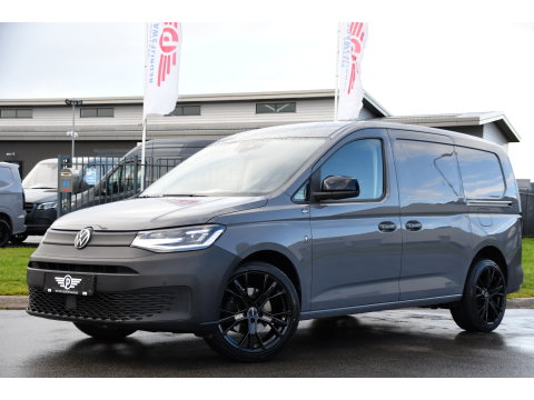 Volkswagen Caddy Cargo Maxi 2.0 TDI Exclusive Virtual, Adaptieve Cruise, Carplay, Stoelverwarming, 122pk, LED, 2 x Schuifdeur, NAVI, Sensoren, Automaat, Uniek!