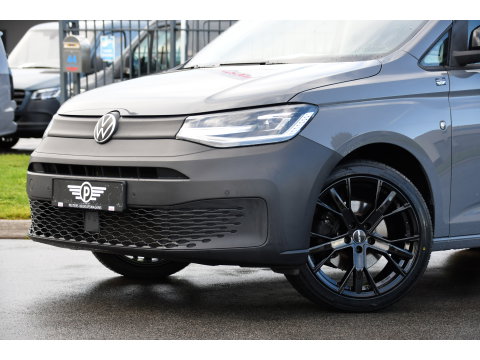 Volkswagen Caddy Cargo Maxi 2.0 TDI Exclusive Virtual, Adaptieve Cruise, Carplay, Stoelverwarming, 122pk, LED, 2 x Schuifdeur, NAVI, Sensoren, Automaat, Uniek!