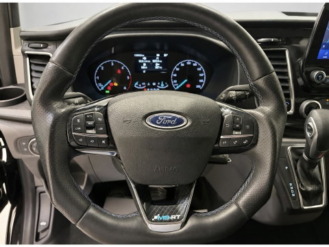Ford Transit Custom 320 2.0 TDCI L1H1 DC MS-RT Black Edition Adaptieve Cruise, Camera, Carplay, 170pk, 2 x Schuifdeur, Automaat, LED, Stoelverwarming, Leder, Uniek!