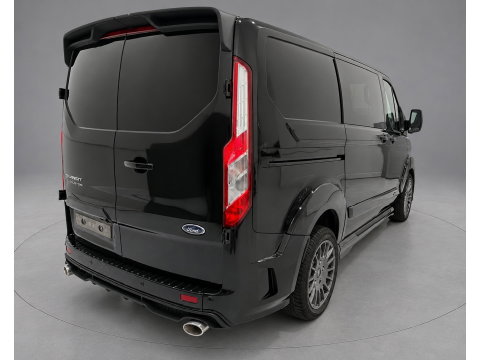 Ford Transit Custom 320 2.0 TDCI L1H1 DC MS-RT Black Edition Adaptieve Cruise, Camera, Carplay, 170pk, 2 x Schuifdeur, Automaat, LED, Stoelverwarming, Leder, Uniek!