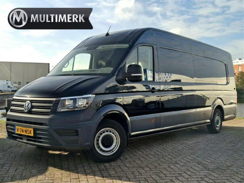 Volkswagen Crafter 35 2.0 TDI L5H3 177PK AUTOMAAT MARGE | ADAPTIVE CRUISE | LUCHTVERING | ZWART | VOORRUITVERWARMING | IMPERIAL