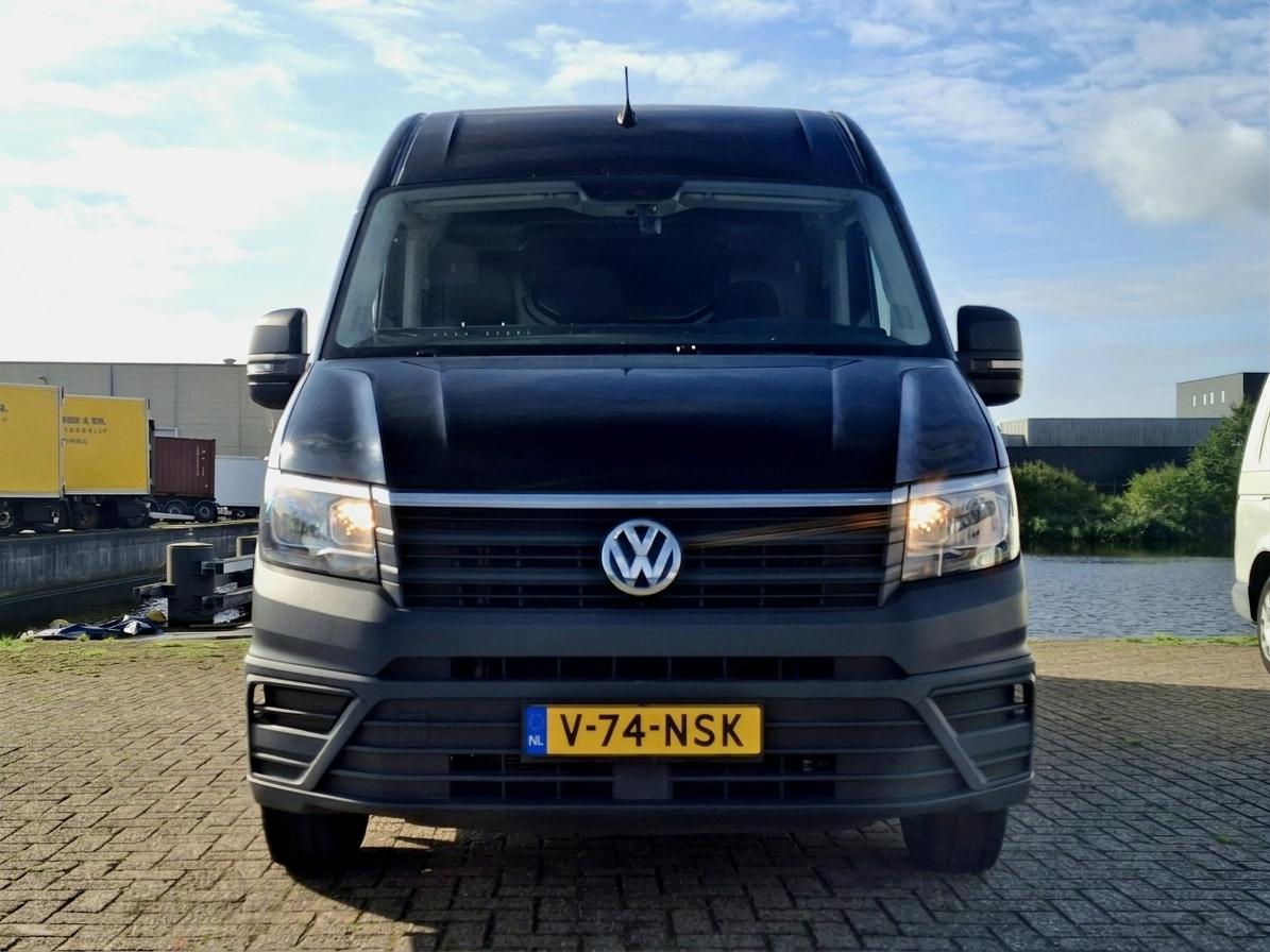 Volkswagen Crafter 35 2.0 TDI L5H3 177PK AUTOMAAT MARGE | ADAPTIVE CRUISE | LUCHTVERING | ZWART | VOORRUITVERWARMING | IMPERIAL