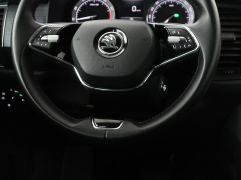 Škoda Kodiaq 1.5 TSI Business Edition | Leder/alcantara | Cruise control | Trekhaak | Carplay | Camera | Park assist | Sfeerverlichting | Climate control | Full LED