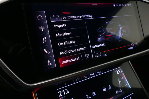Audi A6 Avant 55 TFSI e quattro S edition Competition / RS6 look / S-Line / Maxton Design Bodykit V.2 / Panoramadak / HD Matrix LED / Bang & Olufsen Sound System / Apple Carplay - Android Auto / Ambienteverlichting / Achteruitrijcamera / Elektr. wegklapbare trekh