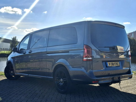 Mercedes-Benz V-Klasse 300d Extra Lang DC | XXL | AMG | BURMESTER | ELEKTR SCHUIFDEUR | TREKHAAK | DUBBELE CABINE