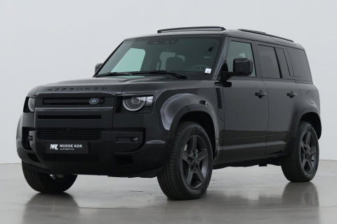 Land Rover Defender 110 P300e X-Dynamic SE | FACELIFT | Luchtvering | ClearSight | Black Pack | Panoramadak | Trekhaak | 360° Camera | Koelbox | ACC