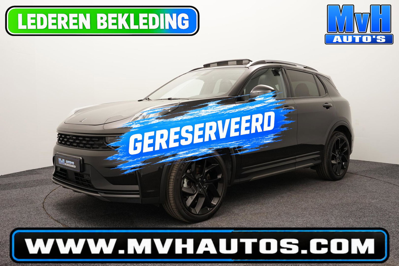 Lynk & Co 01 1.5 PHEV|FULL BLACK XL|ZWARTE.HEMEL|LEER|SOH97%