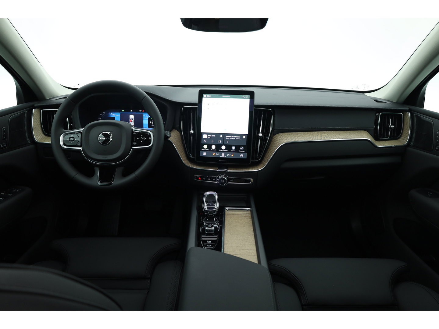 Volvo XC60 2.0 T8 Plug-in hybrid AWD Ultra Dark Head-up | Pano-dak | 360 camera | H&K Audio | 21 inch | Stoel + stuurverw. |