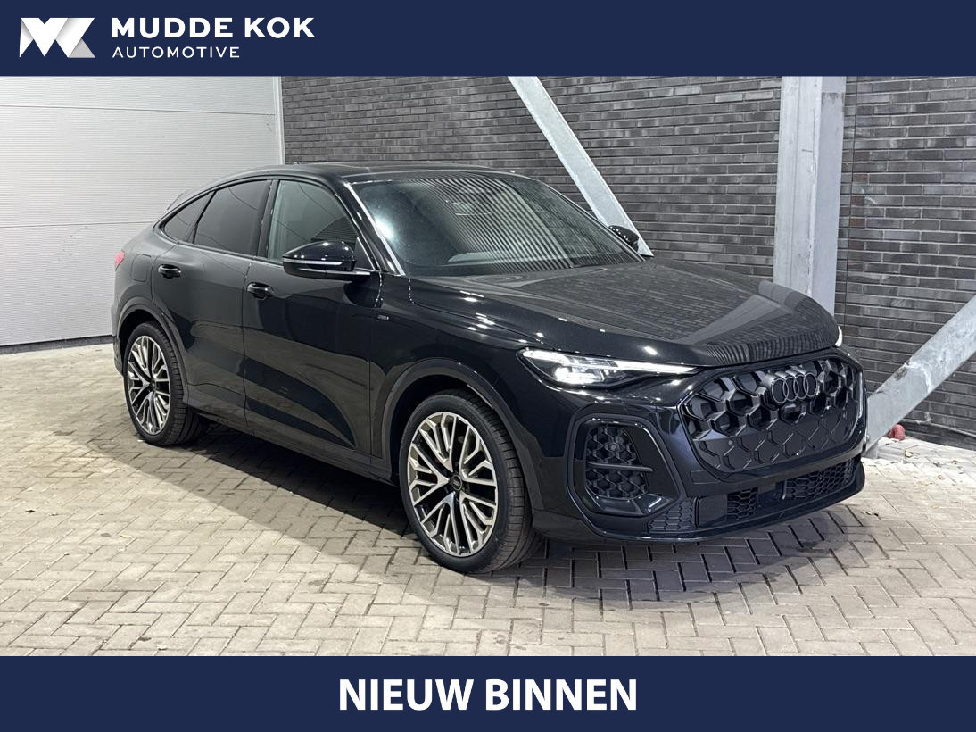 Audi Q5 Sportback Quattro S edition Competition | B&O | Passenger Display | Trekhaak | Luchtvering | Panoramadak | 360° Camera | 21 Inch | ACC