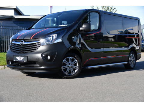 Opel Vivaro 1.6 CDTI L2H1 DC Sport Camera, Cruise, Sensoren, Airco, 125pk, Multimedia, Trekhaak, Betimmering, Uniek!