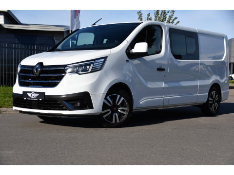 Renault Trafic 2.0 dCi 150 T29 L2H1 DC Luxe Camera, Cruise, Carplay, LED, Clima, Mulitmedia, Automaat, Trekhaak, Sensoren, Uniek!