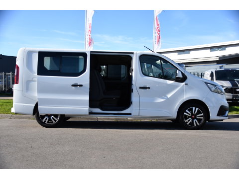 Renault Trafic 2.0 dCi 150 T29 L2H1 DC Luxe Camera, Cruise, Carplay, LED, Clima, Mulitmedia, Automaat, Trekhaak, Sensoren, Uniek!