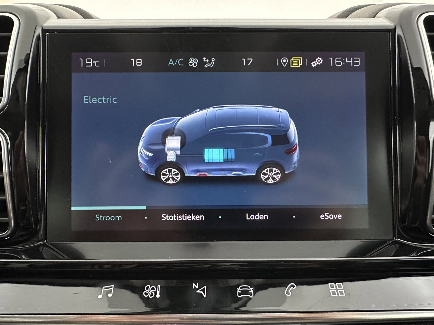 Citroën C5 Aircross 1.6 Plug-in Hybrid 225 Business Plus (Plug-in) Aut. *LEATHER-FABRIC | NAVI-FULLMAP | FULL-LED | KEYLESS | TOPVIEW | ECC | PRIVACY-GLASS | PDC | CRUISE | DAB | DIGI-COCKPIT | CARPLAY |  LANE-ASSIST | TOWBAR | 19"ALU*