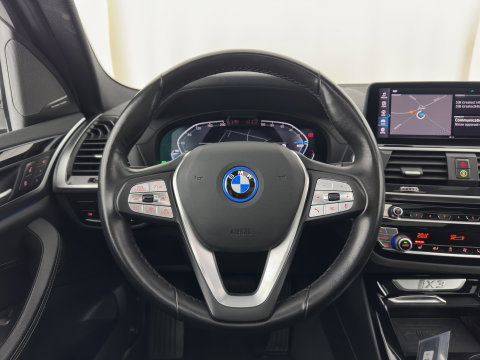 BMW iX3 High Executive 80 kWh [3-Fase-11kW] {SoH-99%} (INCL-BTW) Aut. *PANO | LEATHER | HARMAN/KARDON | ADAPTIVE-CRUISE | FULL-LED | BLINDSPOT | MEMORY-PACK | DIGI-COCKPIT | HEATED-SPORTSEATS | KEYLESS | CAMERA | DAB+ | TOWBAR | HEAD-UP | 20''AL